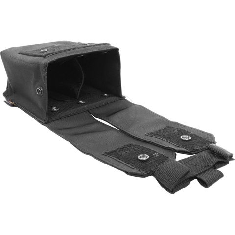 Flyye Industries MOLLE M249 200rd Drum Magazine Pouch - BLACK