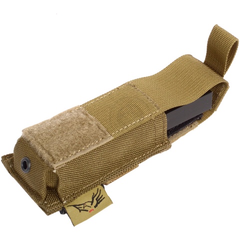 Flyye Industries MOLLE Single Stack .45 Pistol Magazine Pouch - CB