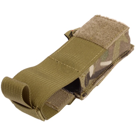 Flyye Industries Airsoft Single Stack Pistol Magazine Pouch - MULTICAM