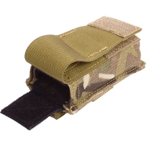 Flyye Industries Airsoft Single Stack Pistol Magazine Pouch - MULTICAM