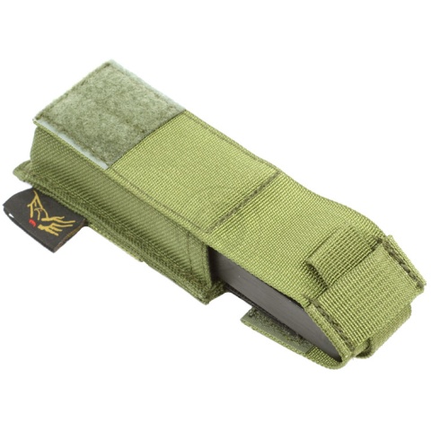 Flyye Industries MOLLE Single Stack .45 Pistol Magazine Pouch - OD