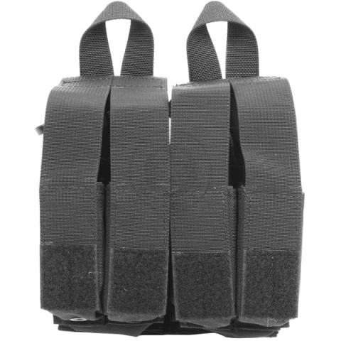 Flyye Industries MOLLE Double M4 & Quad Pistol Magazine Pouch - BLACK