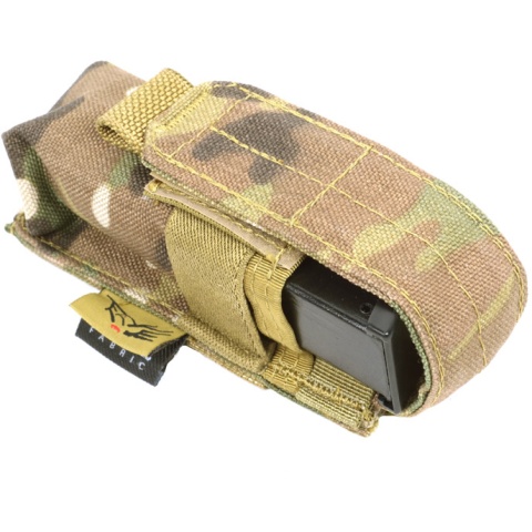 Flyye Industries MOLLE Single Pistol Magazine Pouch - MULTICAM
