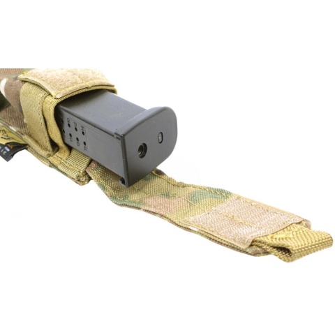 Flyye Industries MOLLE Single Pistol Magazine Pouch - MULTICAM