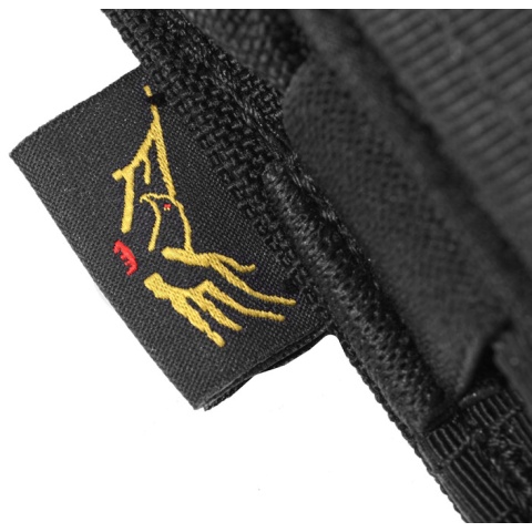 Flyye Industries MOLLE Double 9mm Style Pistol Magazine Pouch - BLACK