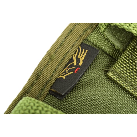 Flyye Industries MOLLE Drop Leg M4 Double Magazine Pouch - OD