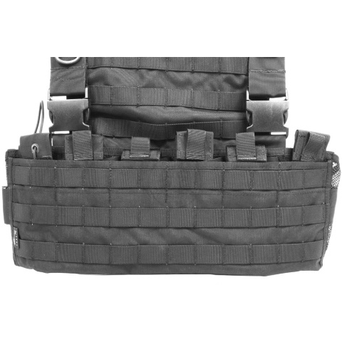 Flyye Industries 1000D Cordura WSH MOLLE Chest Rig - BLACK