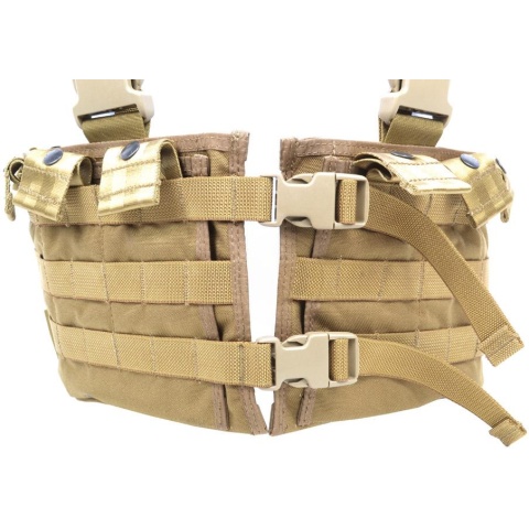 Flyye Industries MKI MOLLE Chest Rig - Coyote Brown