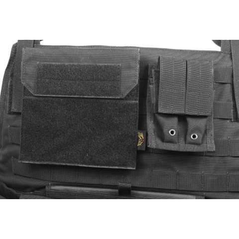 Flyye Industries 1000D MOLLE Plate Carrier w/ Pouches - BLACK