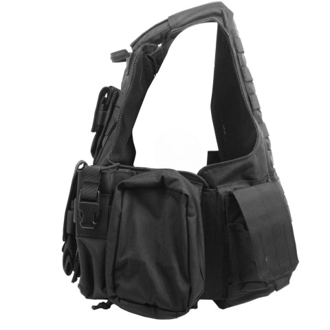 Flyye Industries 1000D 9-Pouch Maritime Force Recon Vest - BLACK