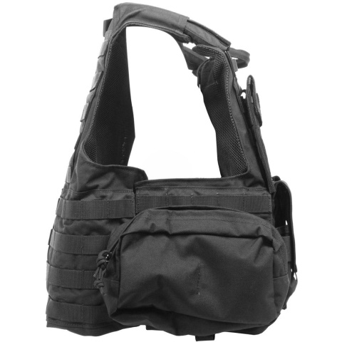 Flyye Industries 1000D 9-Pouch Maritime Force Recon Vest - BLACK