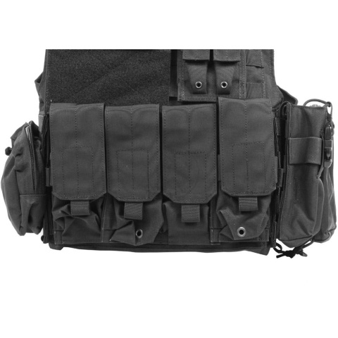 Flyye Industries 1000D 9-Pouch Maritime Force Recon Vest - BLACK