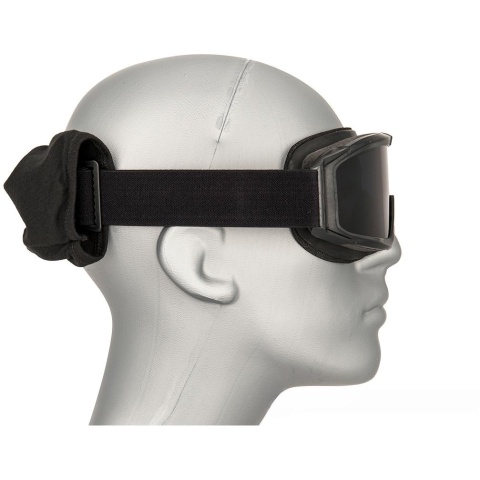 Bobster ALPHA ANSI Z87 Ballistic Rated Goggles w/ Clear + Smoke Lenses