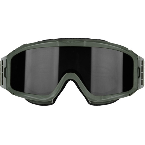 Bobster ALPHA ANSI Z87 Ballistic Rated Goggles w/ Extra Lenses - OD