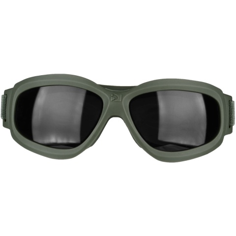 Bobster Bravo ANSI Z87 Ballistic Rated Goggles w/ Extra Lenses - OD