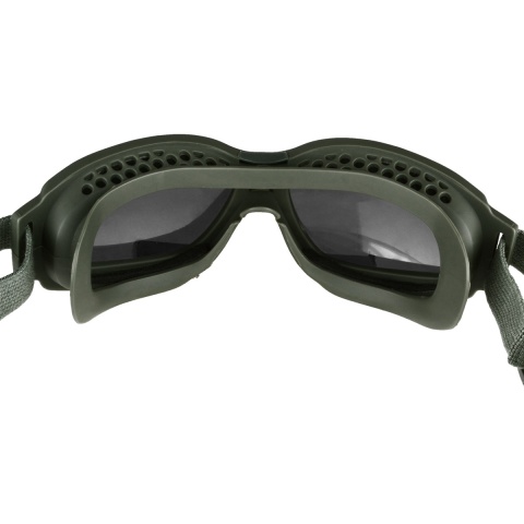 Bobster Bravo ANSI Z87 Ballistic Rated Goggles w/ Extra Lenses - OD