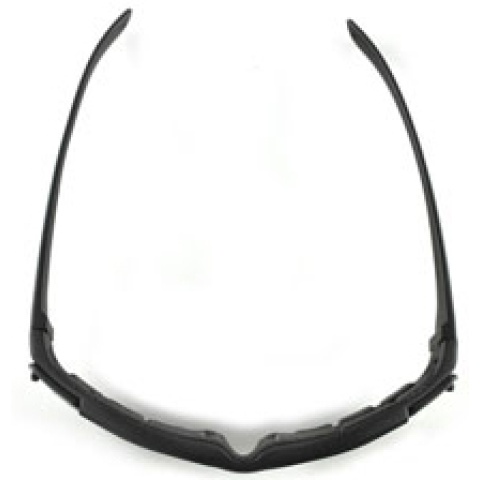 Bobster Resolve ANSI Z87 Rated Sunglasses w/ Goggle Strap - BLACK