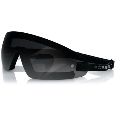 Bobster Airsoft Wrap Around Frameless Safety Goggles - Smoked Lens