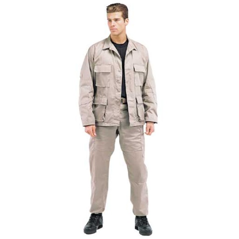 Rothco Ultra Force S.W.A.T. Cloth BDU Shirt - KHAKI
