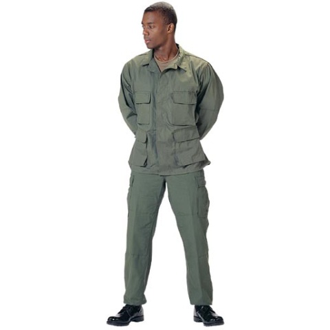 Rothco Ultra Force S.W.A.T. Cloth BDU Shirt - OD Green