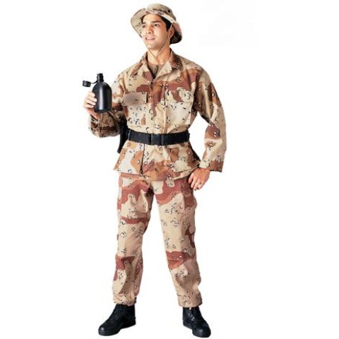 Rothco Ultra force S.W.A.T. Cloth BDU Shirt - SIX COLOR DESERT