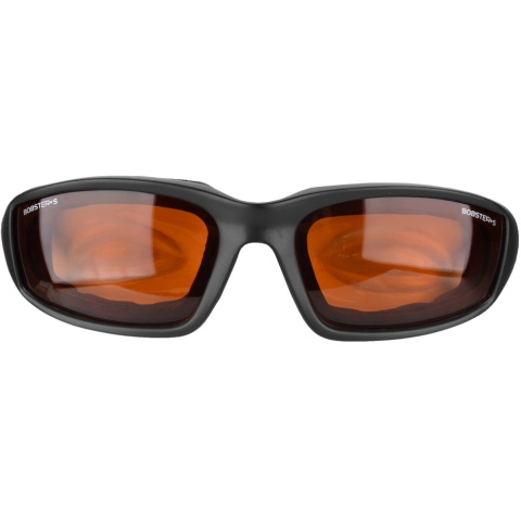 Bobster Foamerz 2 Full Seal Sunglasses ANSI Z87 Rated - AMBER LENS