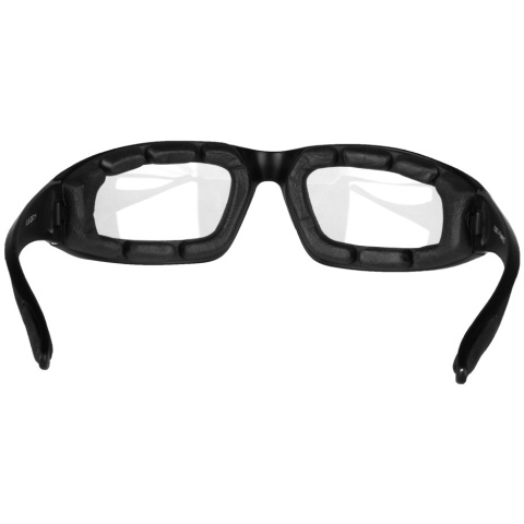 Bobster Foamerz 2 Full Seal Sunglasses ANSI Z87 Rated - CLEAR LENS