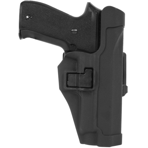 AMA Hard Shell Polymer Quick Draw P226 Holster - BLACK