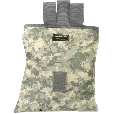 G-Force MOLLE Large Roll-Up Dump Pouch w/ Drawstring Closure - ACU