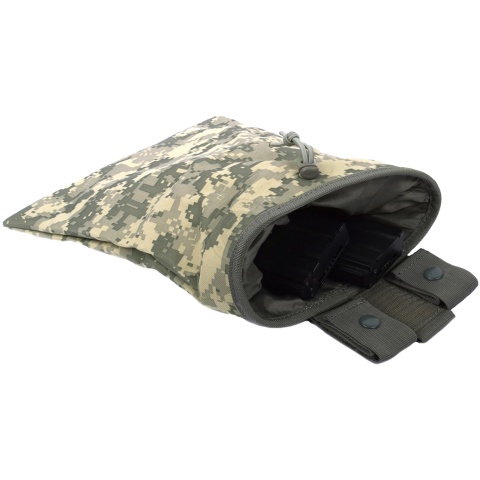 G-Force MOLLE Large Roll-Up Dump Pouch w/ Drawstring Closure - ACU