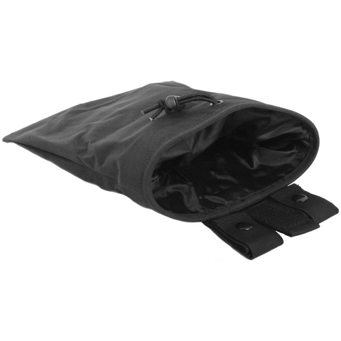 G-Force MOLLE Large Roll-Up Dump Pouch w/ Drawstring Closure - BLACK
