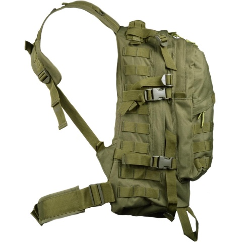 G-Force MOLLE Assault Backpack - OD GREEN