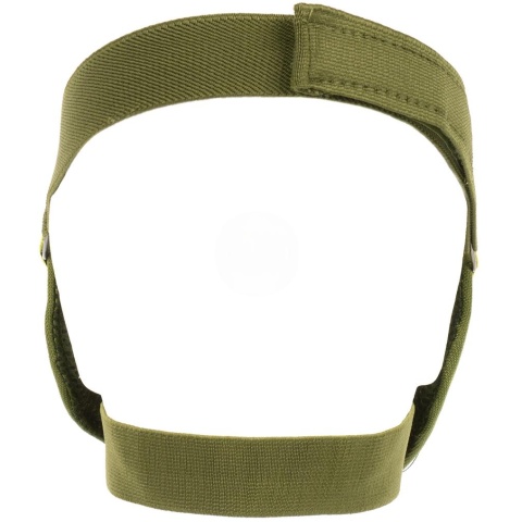 Black Bear Airsoft VENOM Tactical Mesh Lower Face Mask - OD GREEN
