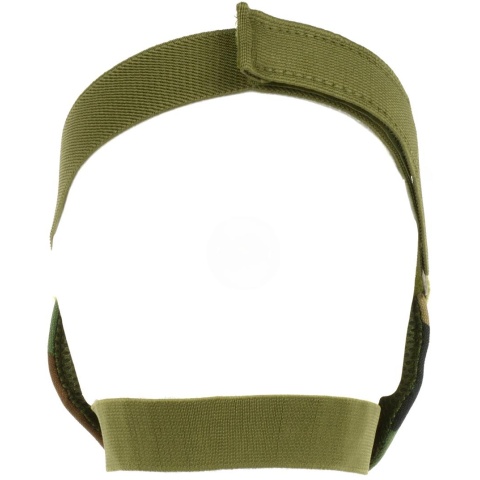 Black Bear Airsoft VENOM Tactical Mesh Lower Face Mask - WOODLAND