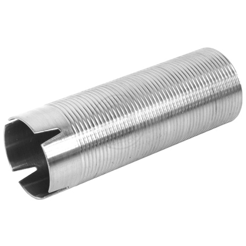 SHS X-Mod Airsoft Steel 4-Port Ringed Cylinder - Mid (407 - 455mm)