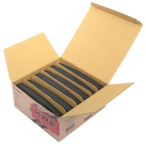 6X KWA Airsoft 120rd Ergonomic Polymer K120 Mid-Capacity Magazines