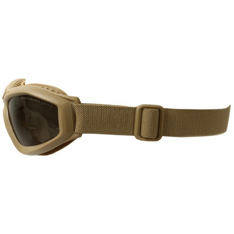 Revision Bullet Ant Ballistic Goggles w/ Smoke & Clear Lenses - TAN