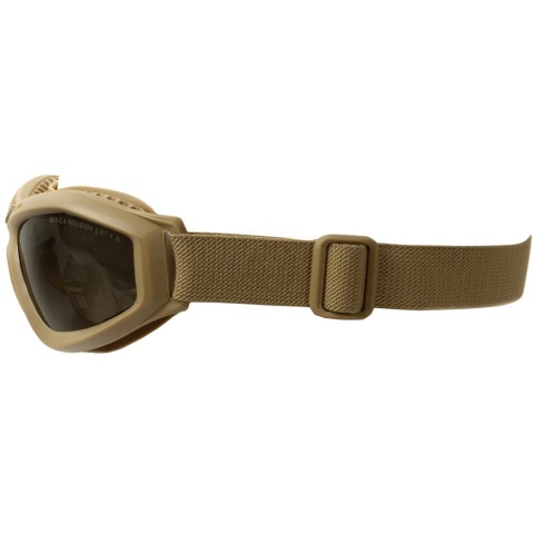 Revision Bullet Ant Ballistic Goggles w/ Solar Lenses - TAN