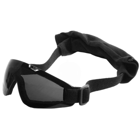 Revision Exoshield Ballistic Goggles - ANSI Z87.1 Rated - SMOKE LENS