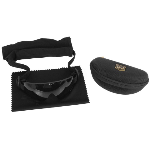 Revision Exoshield Ballistic Goggles - ANSI Z87.1 Rated - SMOKE LENS