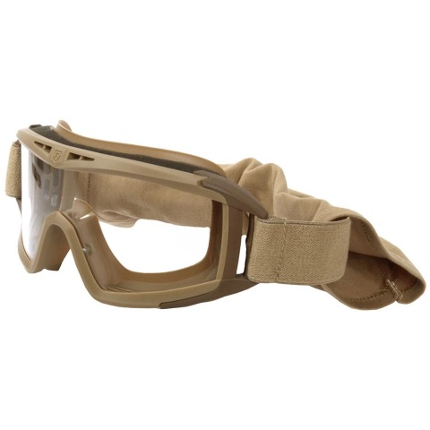 Revision Desert Locust Ballistic Clear Goggle System Basic Kit - TAN