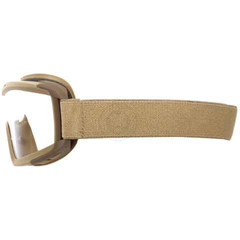 Revision Desert Locust Ballistic Clear Goggle System Basic Kit - TAN
