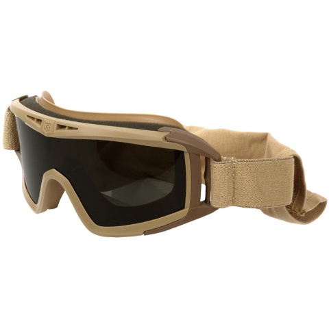Revision Desert Locust Ballistic Solar Goggle System Basic Kit - TAN