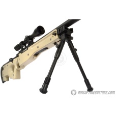 WellFire MK96 Bolt Action AWP Sniper Rifle w/ Scope and Bipod - TAN