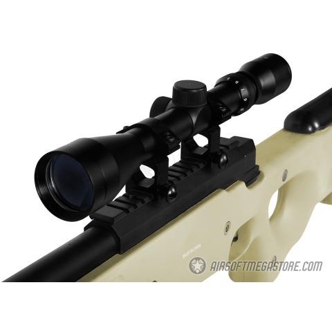 WellFire MK96 Bolt Action AWP Airsoft Sniper Rifle w/ Scope - TAN