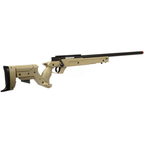 WellFire SR22 Full Metal Bolt Action Type 22 Sniper Rifle - DARK EARTH