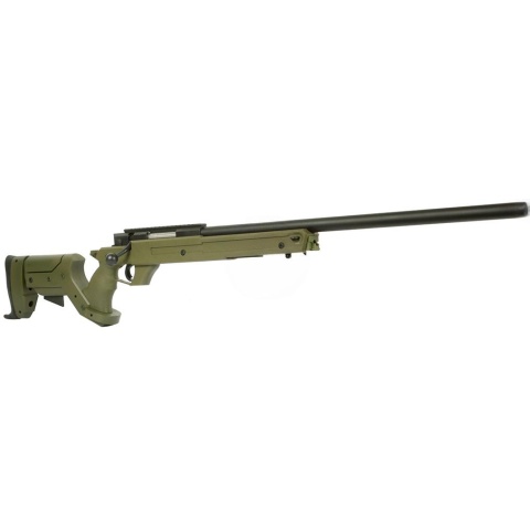 WellFire SR22 Full Metal Bolt Action Type 22 Sniper Rifle - OD GREEN