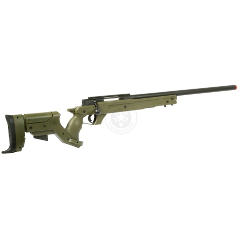 WellFire SR22 Full Metal Bolt Action Type 22 Sniper Rifle - OD GREEN