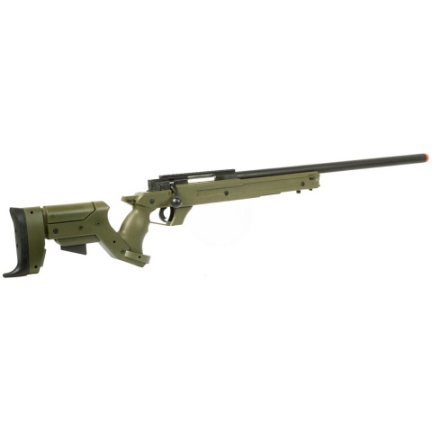 WellFire SR22 Full Metal Bolt Action Type 22 Sniper Rifle - OD GREEN