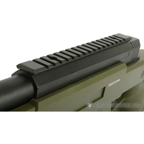 WellFire SR22 Full Metal Type 22 Bolt Action Sniper Rifle - OD GREEN